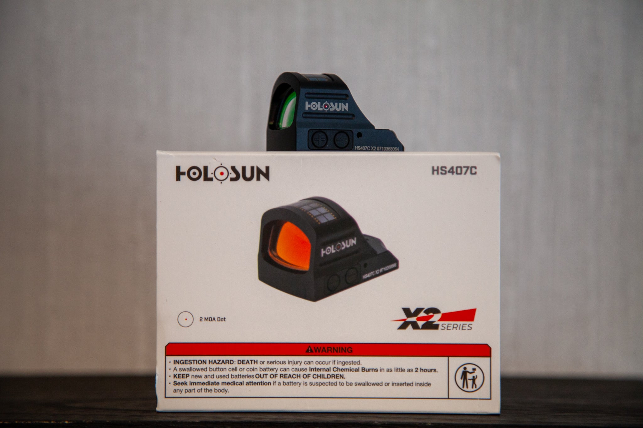 Holosun 407C Red 2 MOA Dot