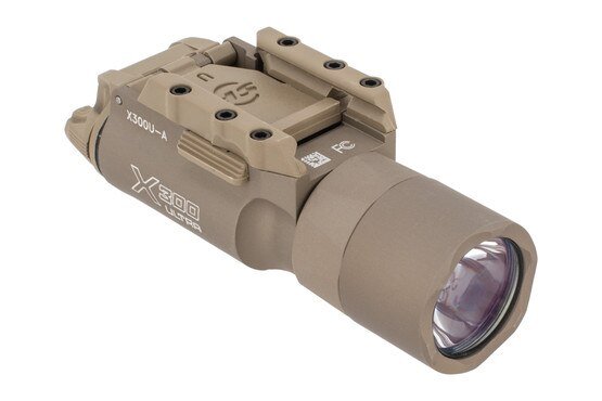 SureFire X300U Ultra Handgun Weapon Light with RailLock- 1000-Lumens Tan