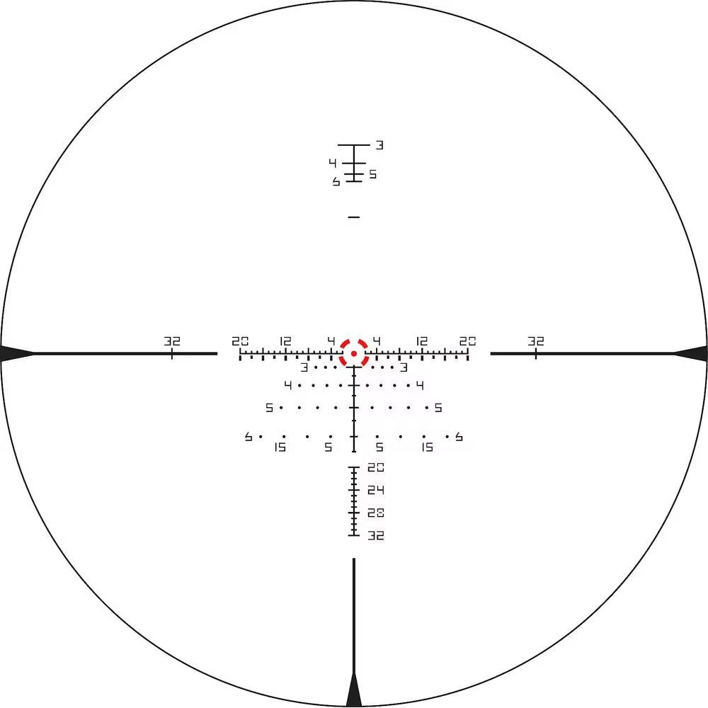 Vortex Razor Gen III 1-10x24 EBR-9 MRAD Riflescope RZR-11002